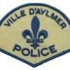 Canadian Ville D'Aylmer Quebec Police Cloth Patch Badge