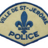 Canadian Ville De St-Jerome Quebec Police Cloth Patch Badge