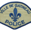 Canadian Ville De Gatineau Quebec Police Cloth Patch Badge