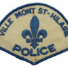 Canadian Ville Mont St-Hilaire Quebec Police Cloth Patch Badge