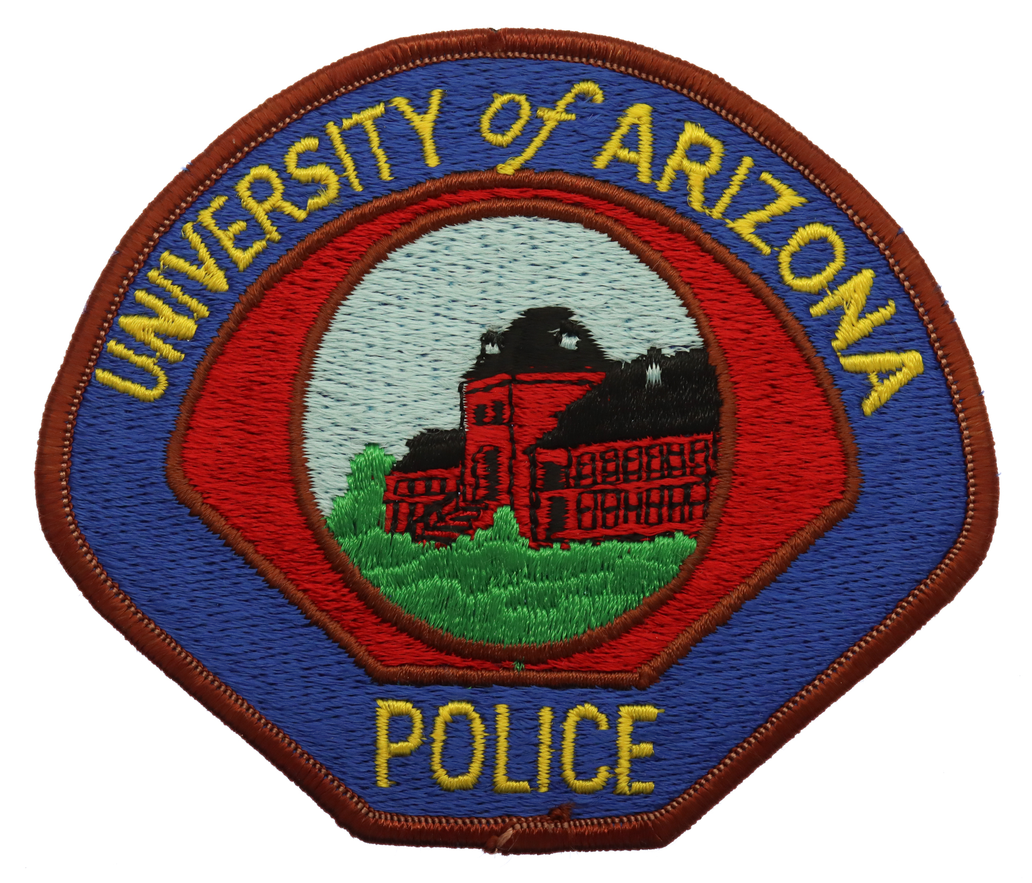 United States University of Arizona Police Cloth Patch Badge