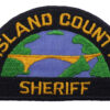 United States Island County Sheriff Cloth Patch Badge