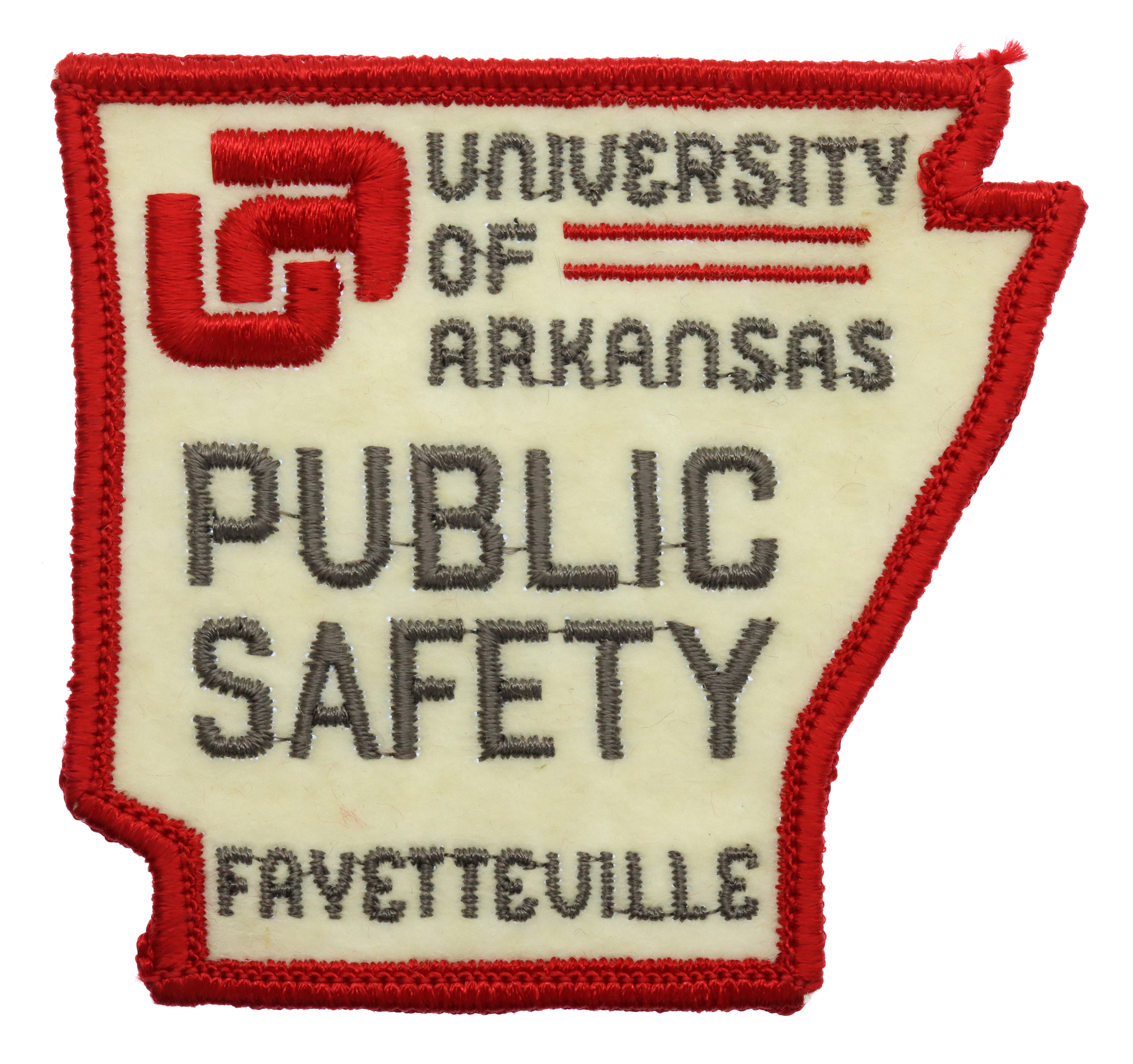 United States University of Arkansas Fayetteville Public Safety Cloth Patch Badge