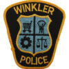 Canadian Winkler Police Cloth Patch Badge