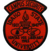 United States Idaho State University Campus Security Cloth Patch Badge