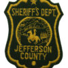 United States Jefferson County Sheriff's Dept. Cloth Patch Badge