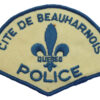Canadian Cite De Beauharnois Quebec Police Cloth Patch Badge