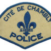 Canadian Cite De Chambly Quebec Police Cloth Patch Badge