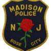 United States Madison Police Rose City N J Cloth Patch Badge
