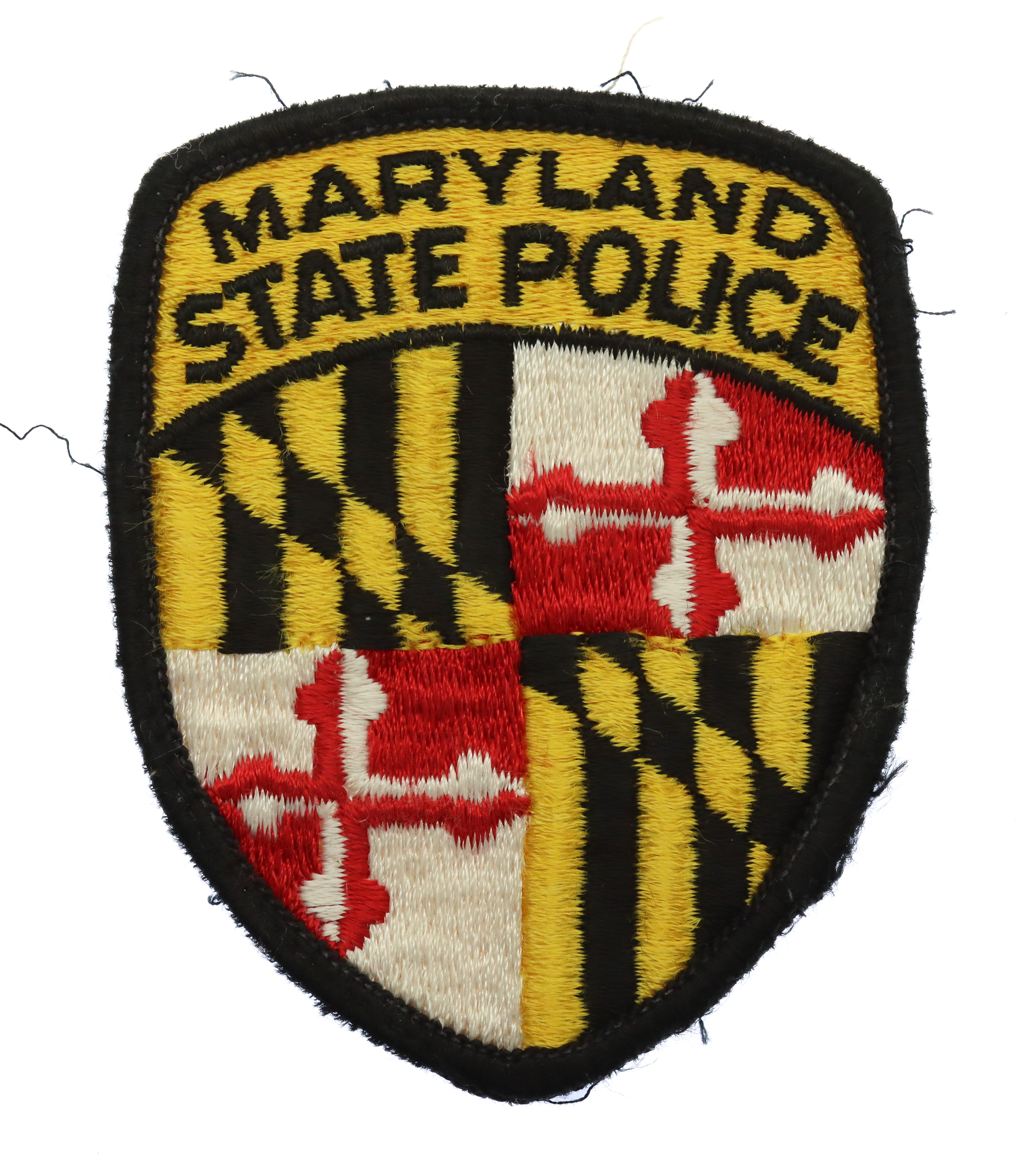 United States Maryland State Police Cloth Patch Badge