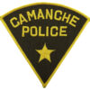 United States Camanche Police Cloth Patch Badge