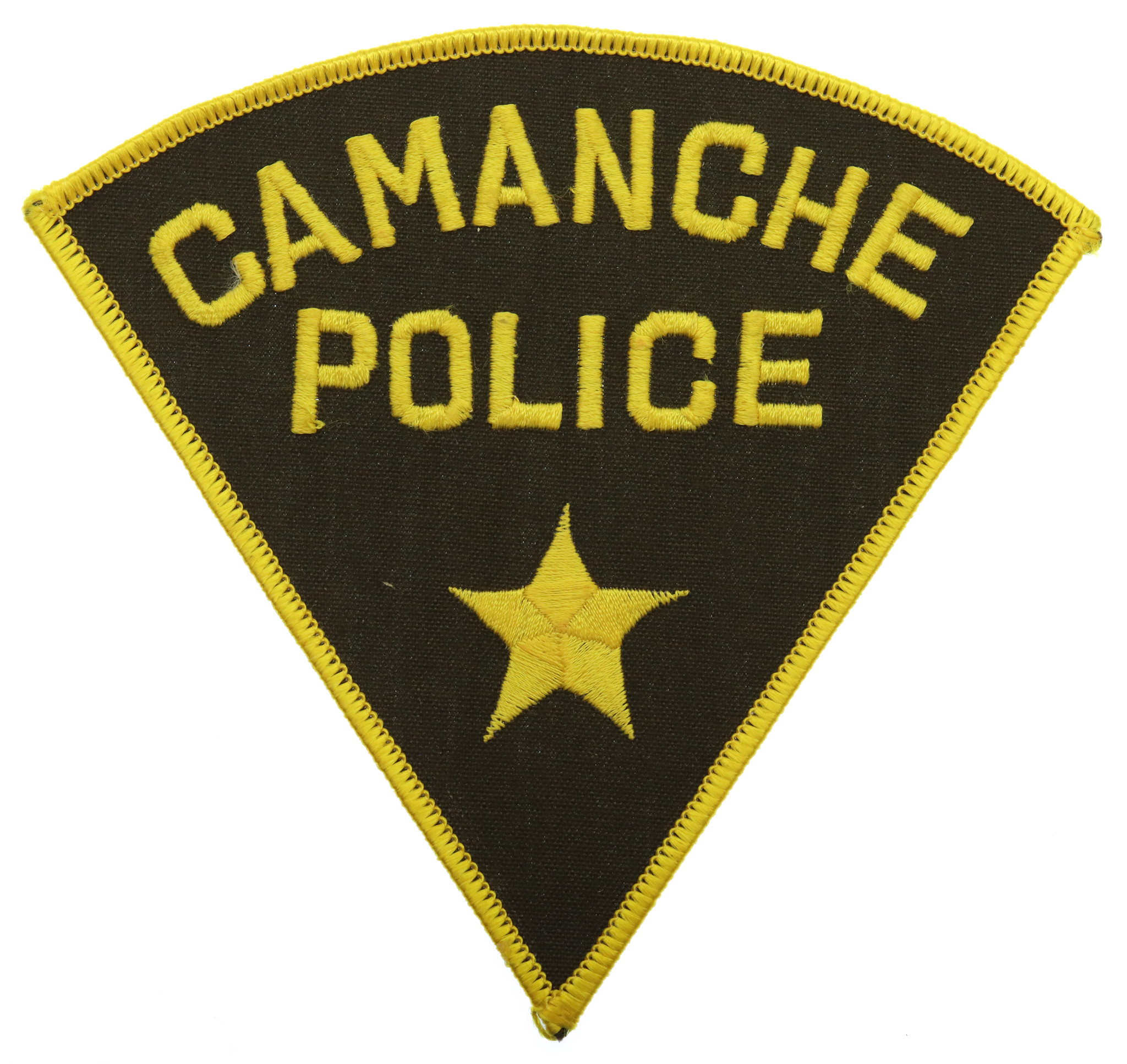 United States Camanche Police Cloth Patch Badge