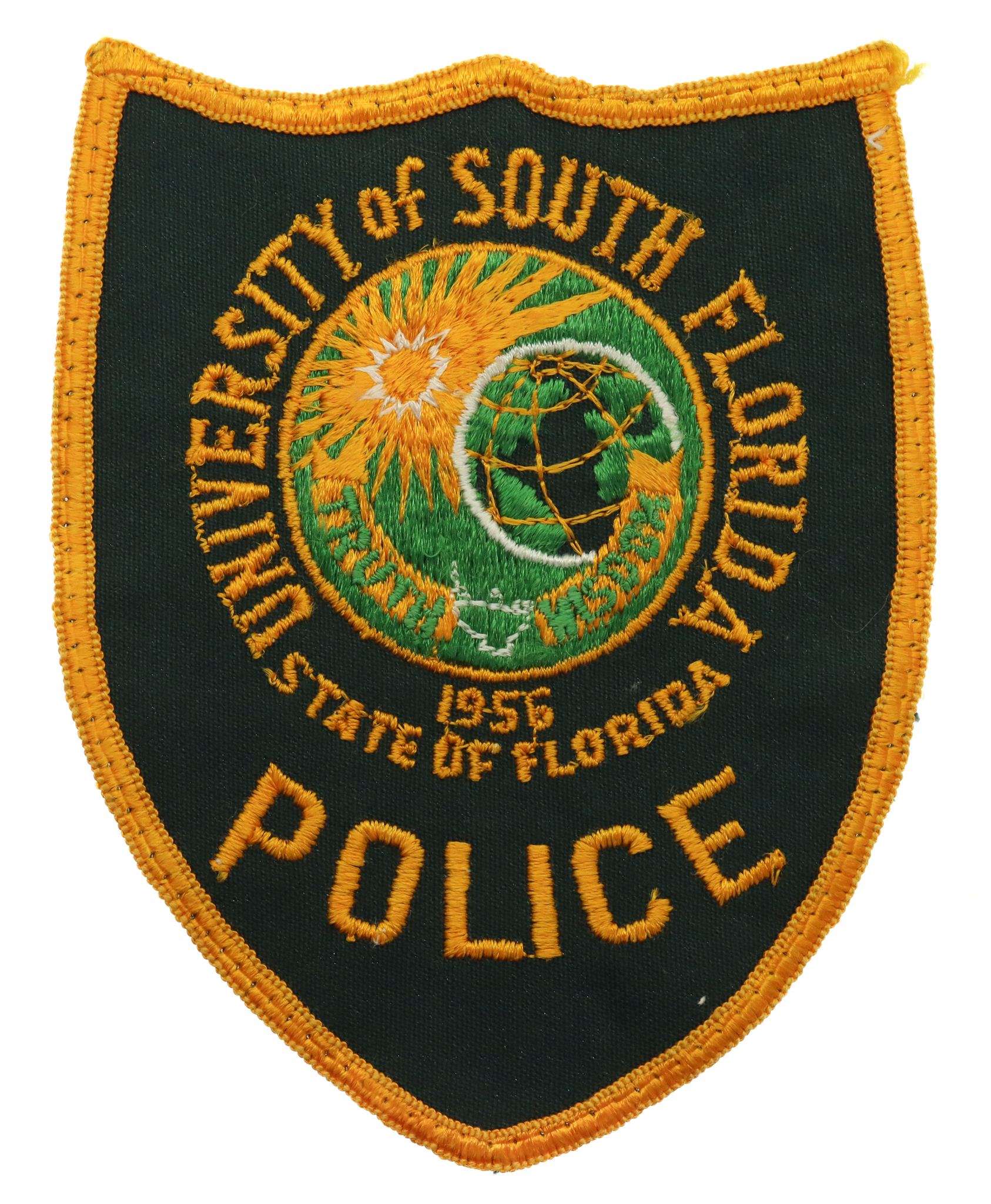 United States University of South Florida Police Cloth Patch Badge