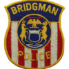 United States Bridgman Police Cloth Patch Badge