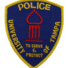 United States University of Tampa Police Cloth Patch Badge