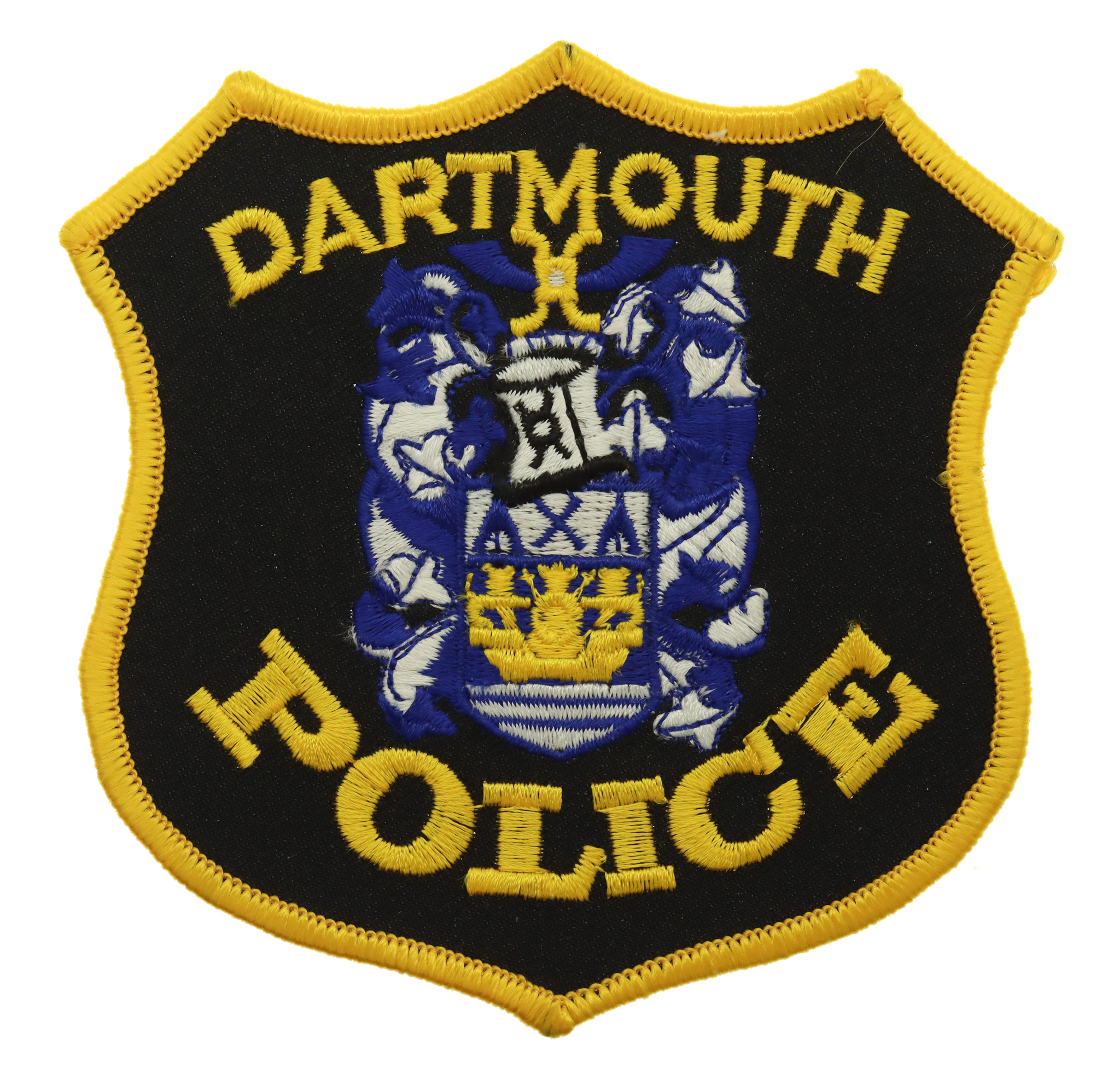 United States Dartmouth Police Cloth Patch Badge