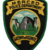 United States Merced Police Department Cloth Patch Badge