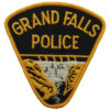 Canadian Grand Falls Police Cloth Patch Badge