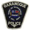 Canadian Gananoque  Police Cloth Patch Badge