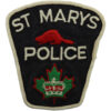 Canadian St Marys Police Cloth Patch Badge