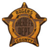 United States Rogers County Sheriff's Dept. Cloth Patch Badge