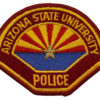 United States Arizona State University Police Cloth Patch Badge