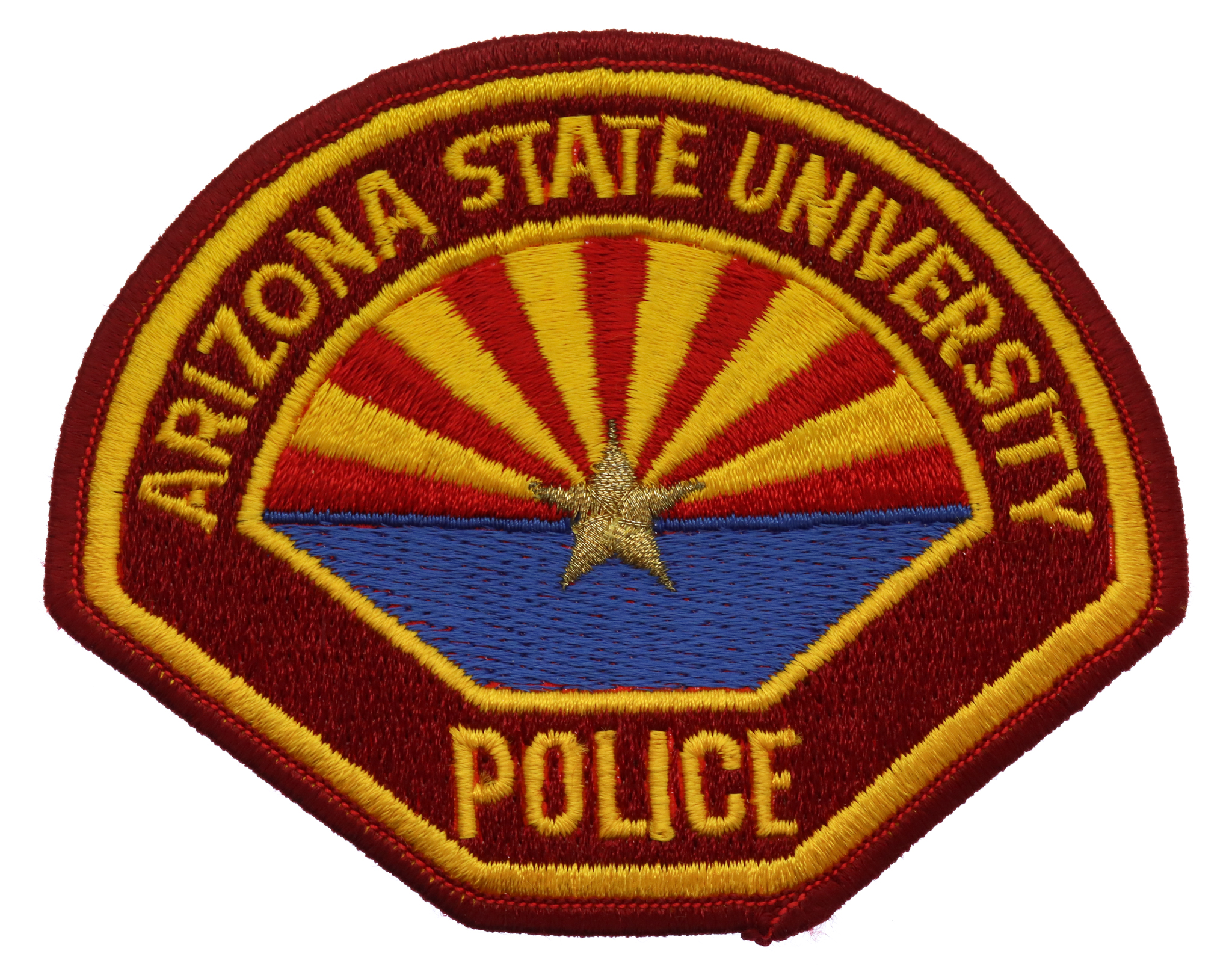 United States Arizona State University Police Cloth Patch Badge
