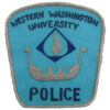 United States Western Washington University Police Cloth Patch Badge
