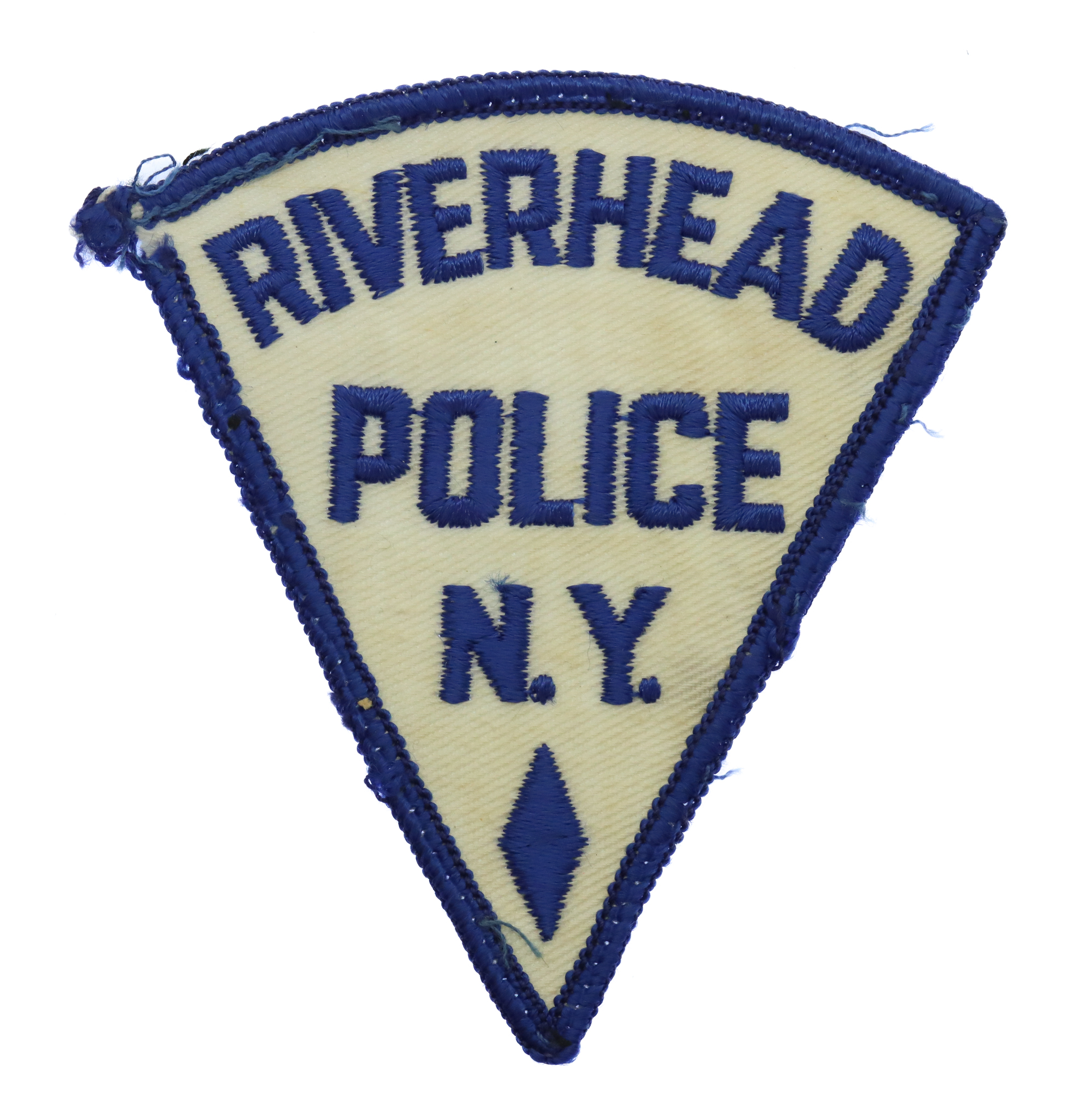 United States Riverhead Police N.Y. Cloth Patch Badge