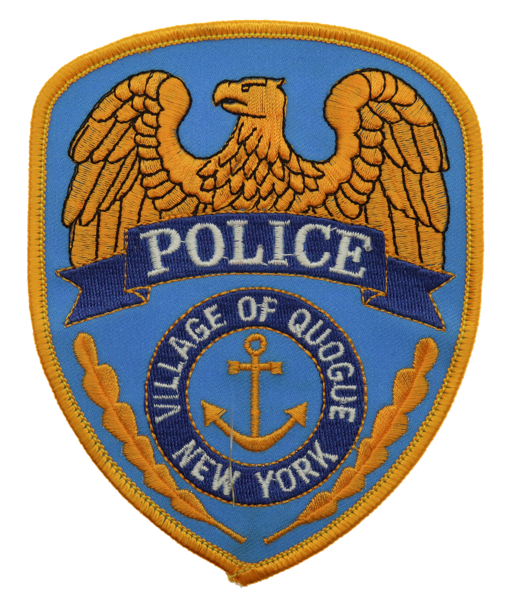 United States Village of Quogue New York Police Cloth Patch Badge