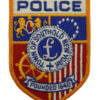 United States Town of Southold New York Police Cloth Patch Badge