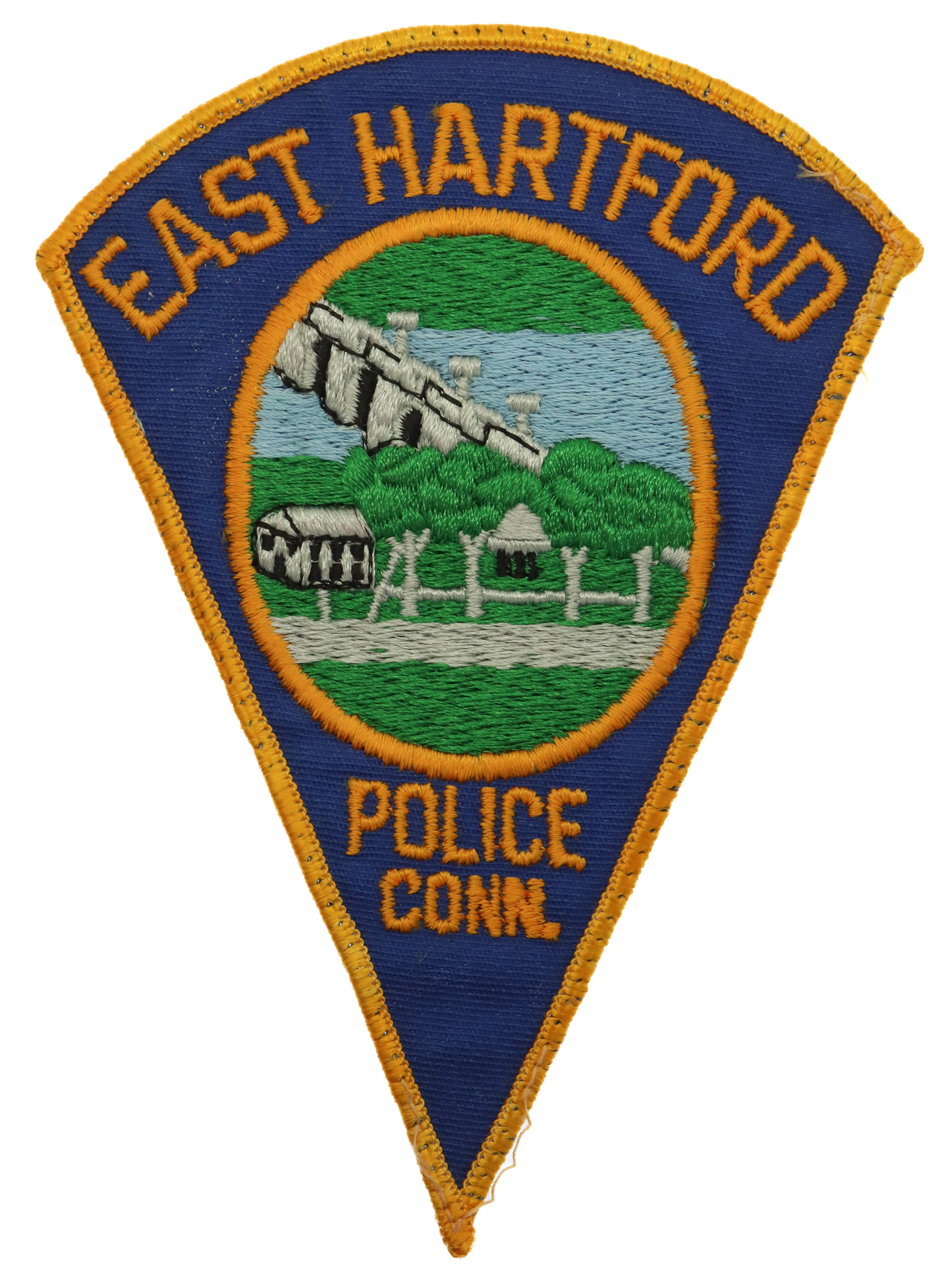 United States East Hartford Police Conn. Cloth Patch Badge