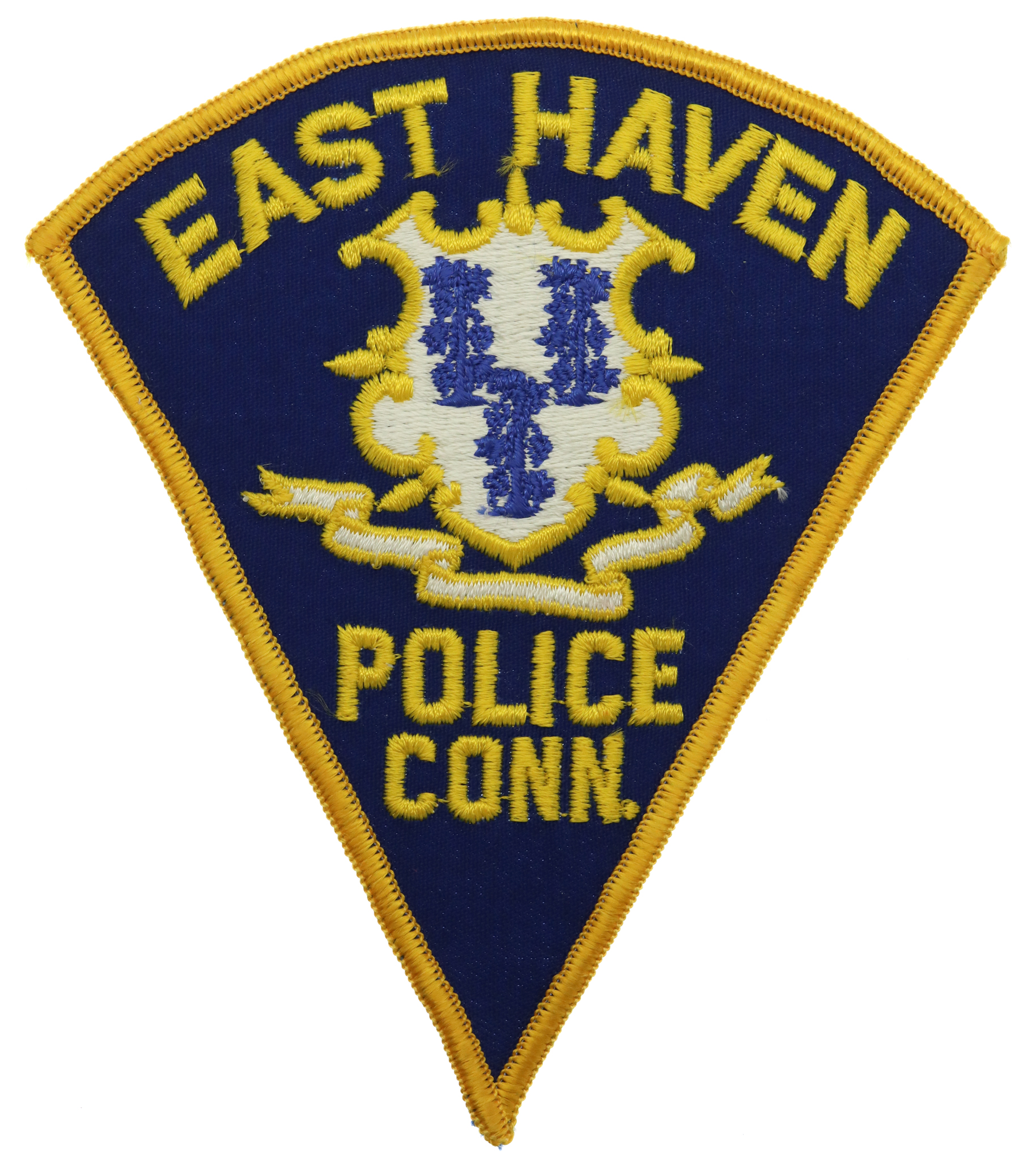 United States East Haven Police Conn. Cloth Patch Badge