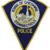 United States Town of Cheshire Connecticut Police Cloth Patch Badge