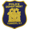 United States Yonkers, N.Y. Police Department Cloth Patch Badge