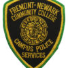 United States Fremont-Newark Community College Campus Police Services Cloth Patch Badge
