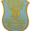 United States Ferris State College Police Cloth Patch Badge