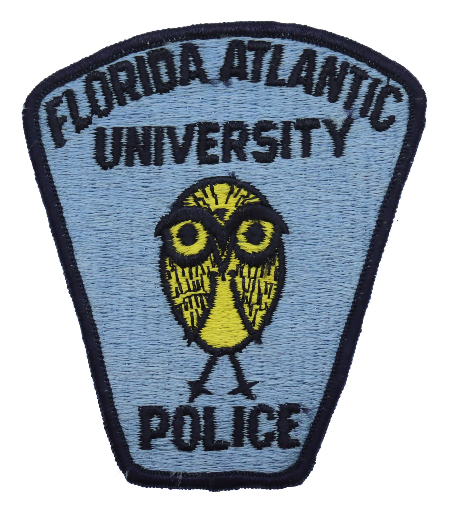 United States Florida Atlantic University Police Cloth Patch Badge