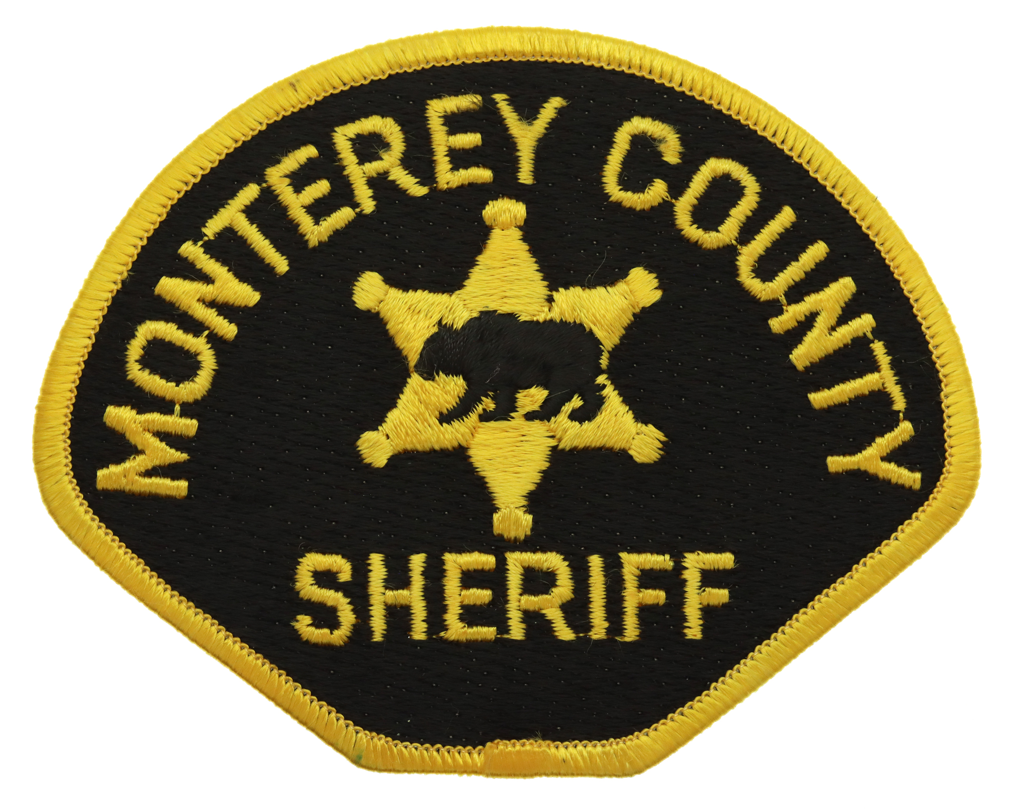United States Monterey County Sheriff Cloth Patch Badge