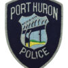 United States Port Huron Police Cloth Patch Badge