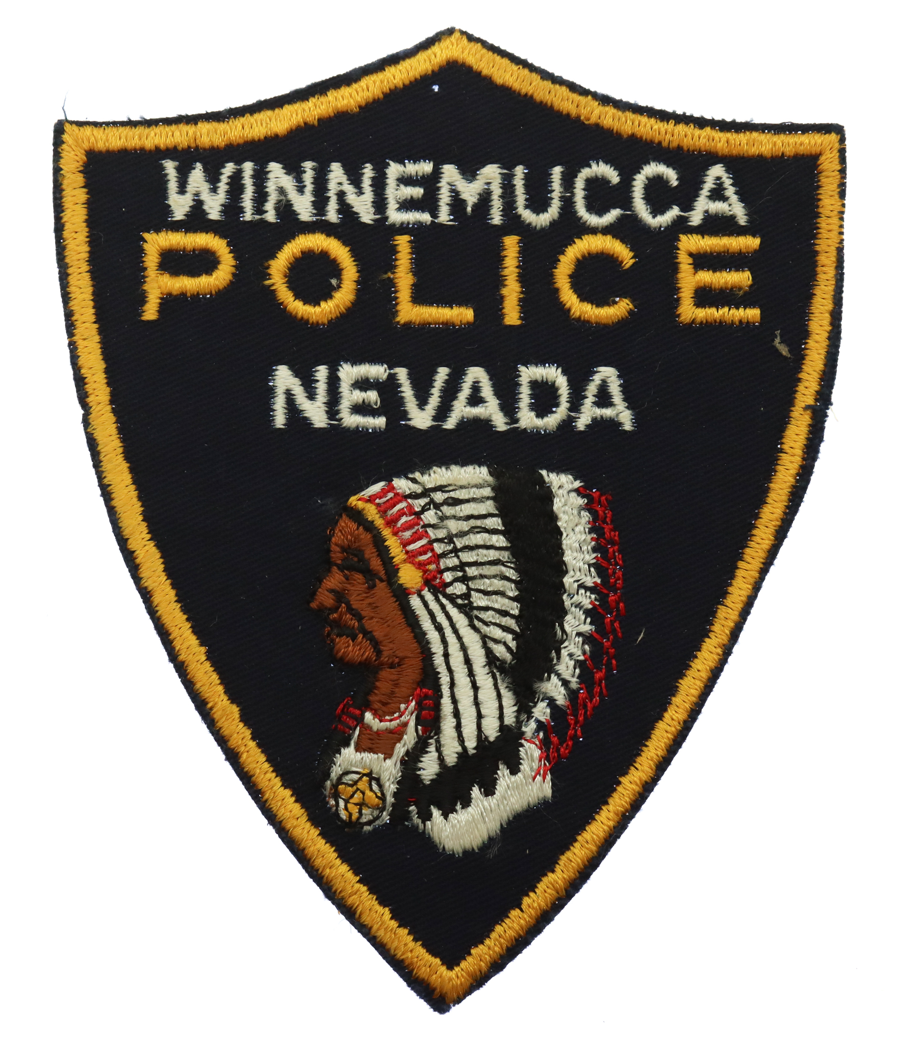 United States Winnemucca Police Nevada Cloth Patch Badge