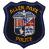 United States Allen Park Police Cloth Patch Badge