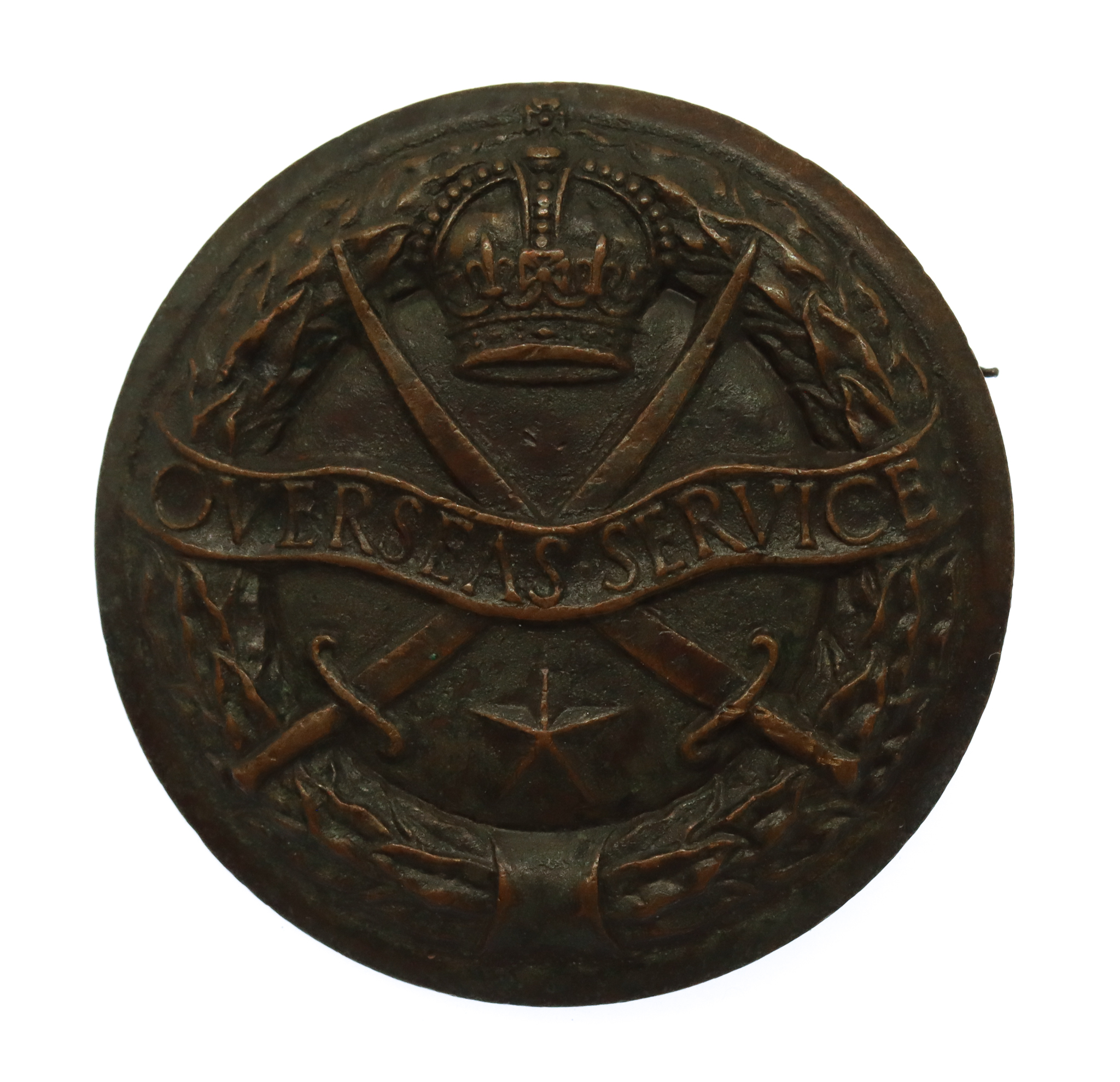 India WW2 Overseas Service Badge 1939-1945
