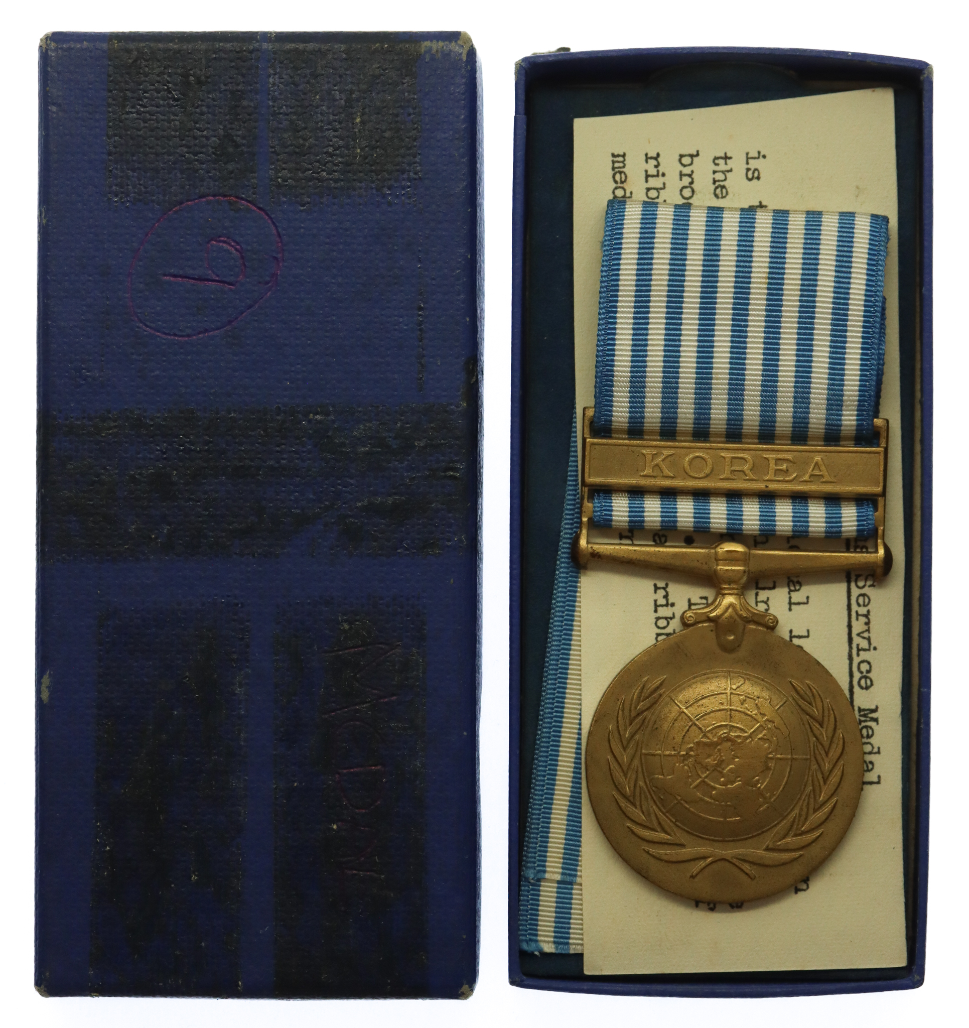 United Nations Korea Medal (British Issue)