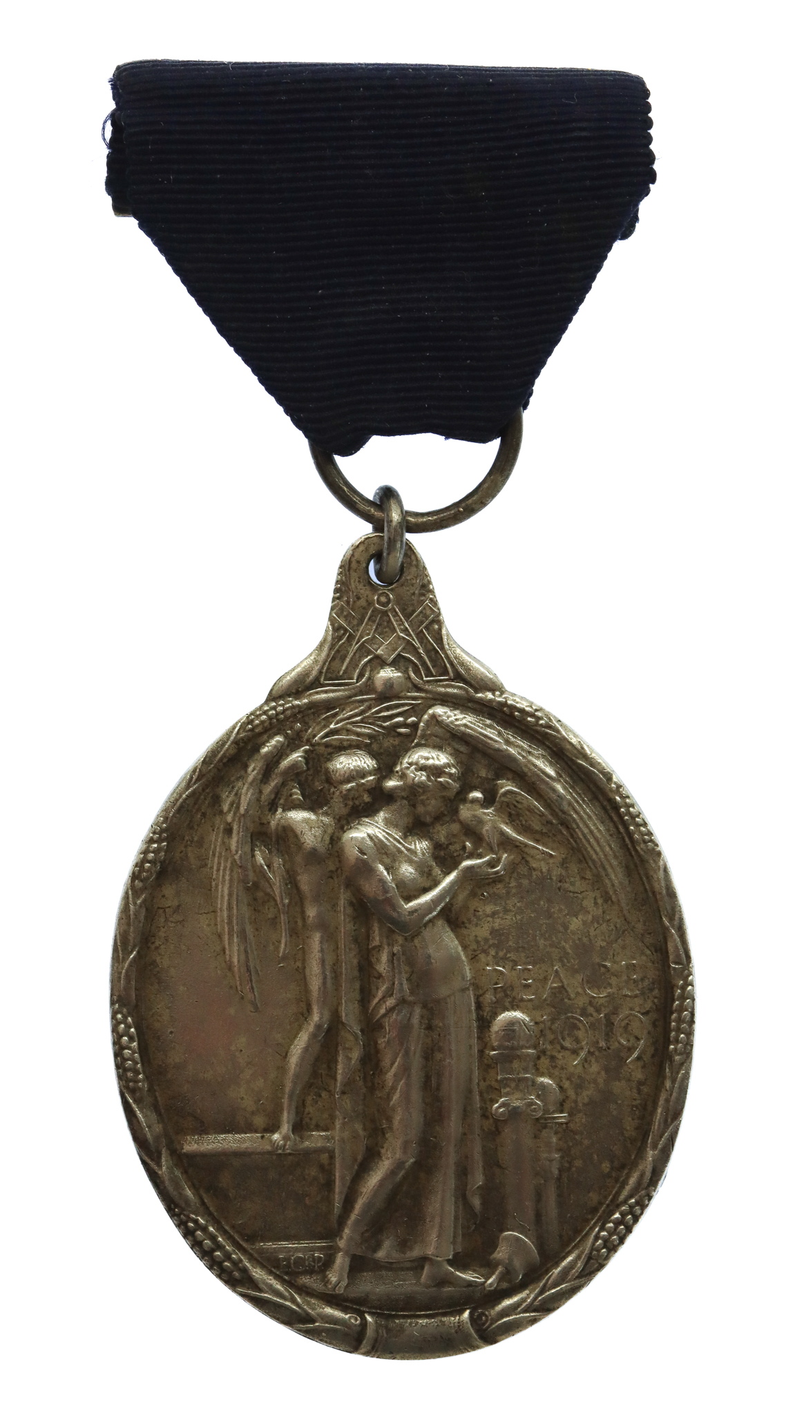 WW1 Masonic Peace Medal 1919