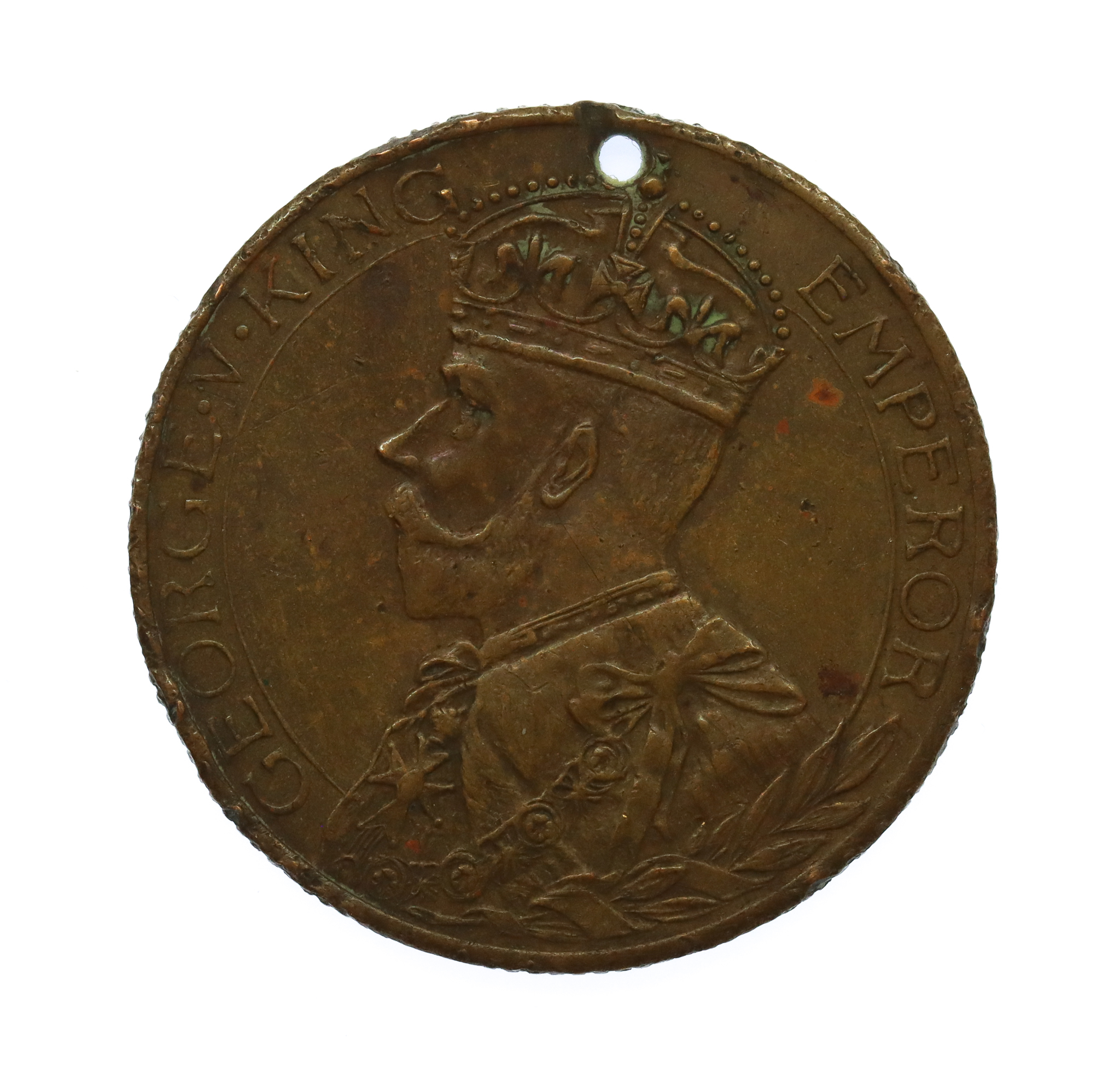 India 1914-1919 War WW1 Commemorative Medal