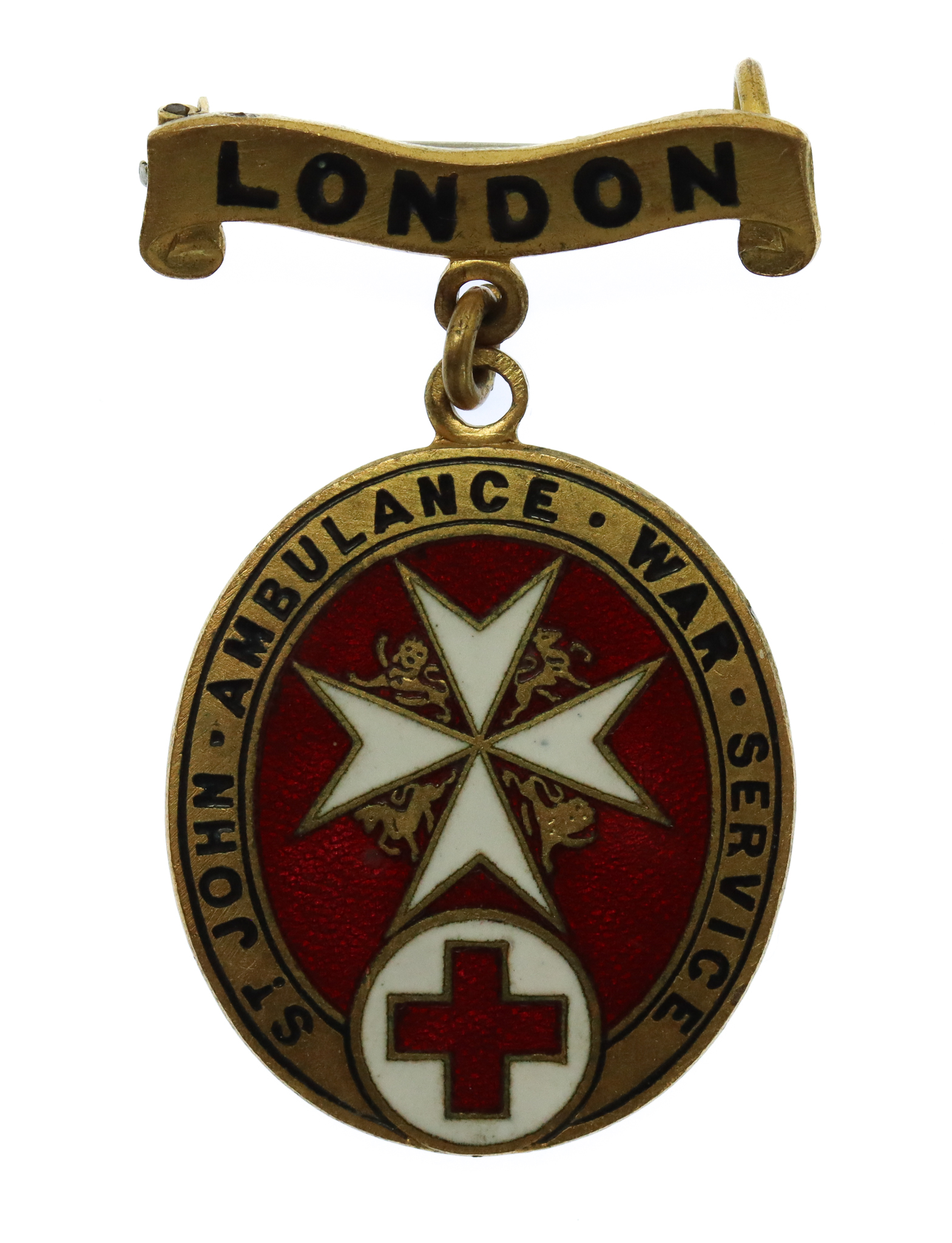 WW1 St. John Ambulance War Service London Medal 1914 -1918