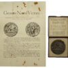 WW1 Lusitania Medal 1915 with Box and Certificate