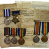 Talbot Family Medal Group with Original Documents