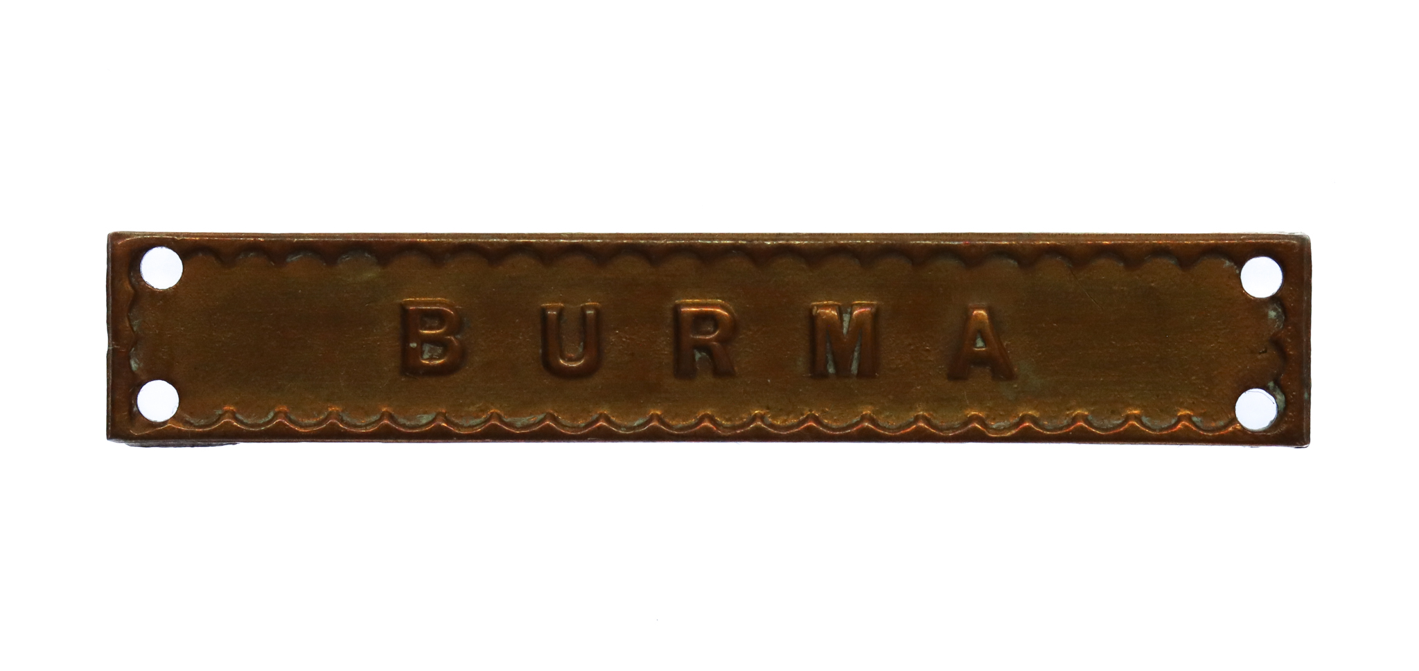 WW2 Burma Medal Clasp for Pacific Star